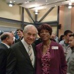 Virginia Fuller and Ron Paul